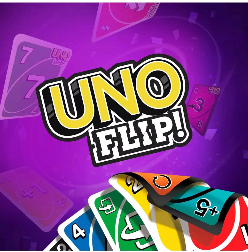 Uno® Flip!™ Card Game Double Sided Cards - Flip The Deck Change The Game