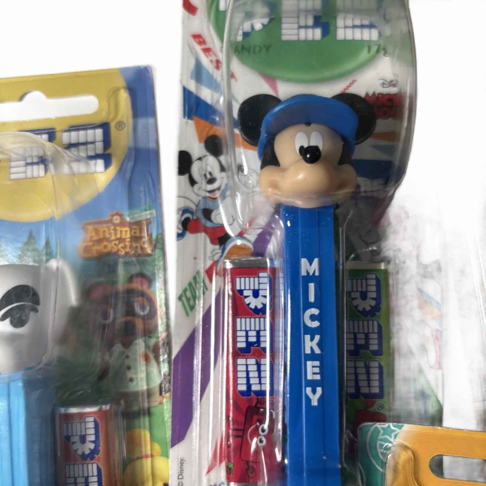 Pez Collection Harry Potter Animal Crossing Disney Mickey Emoji Cars 2 open