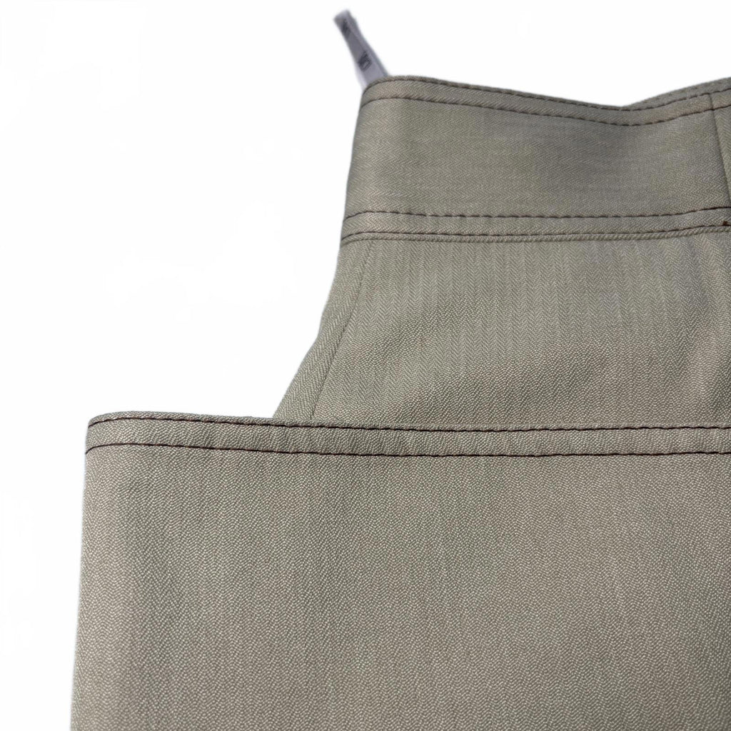 Covers Women's Button Skirt Size 14 Beige Classic Vintage BNWT