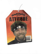 Bandanas with Attitude One Size Skull Print Hair Accessory