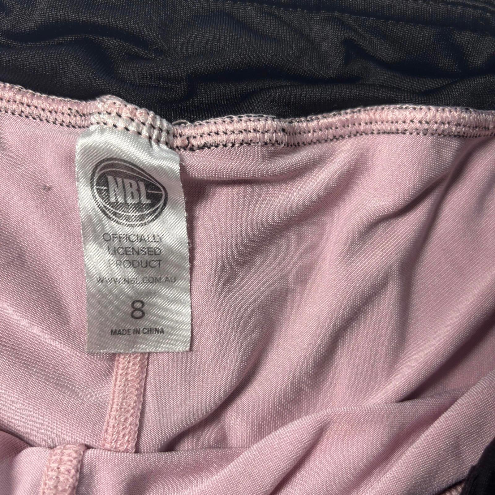 NBL Women's Black Athletic Shorts Size 8 Summer Activewear