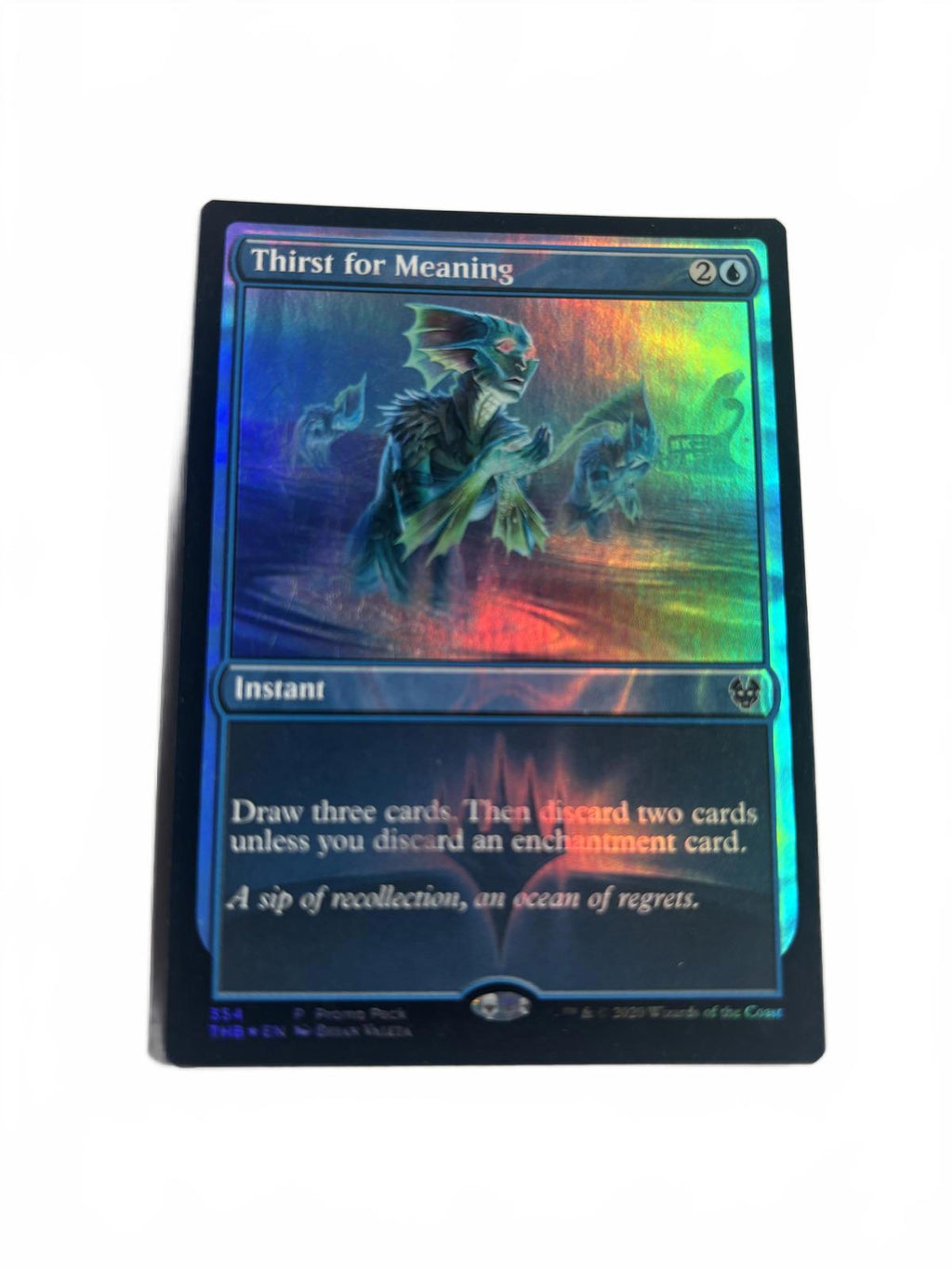 Thirst for Meaning Foil - Throne of Eldraine - Near Mint - Magic: The Gathering