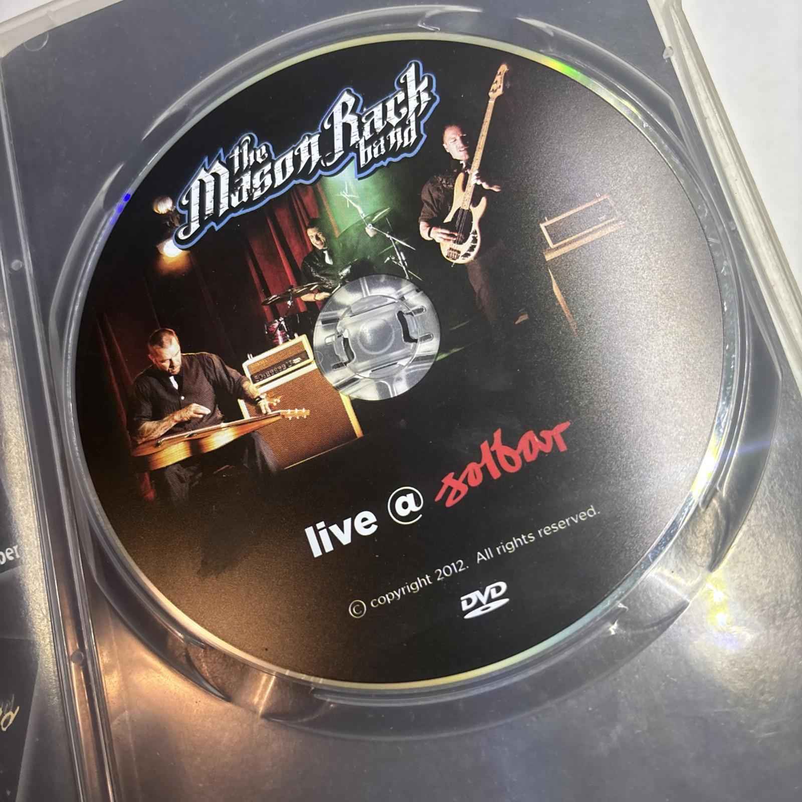 The Mason Rack Band DVD Live At Solbar