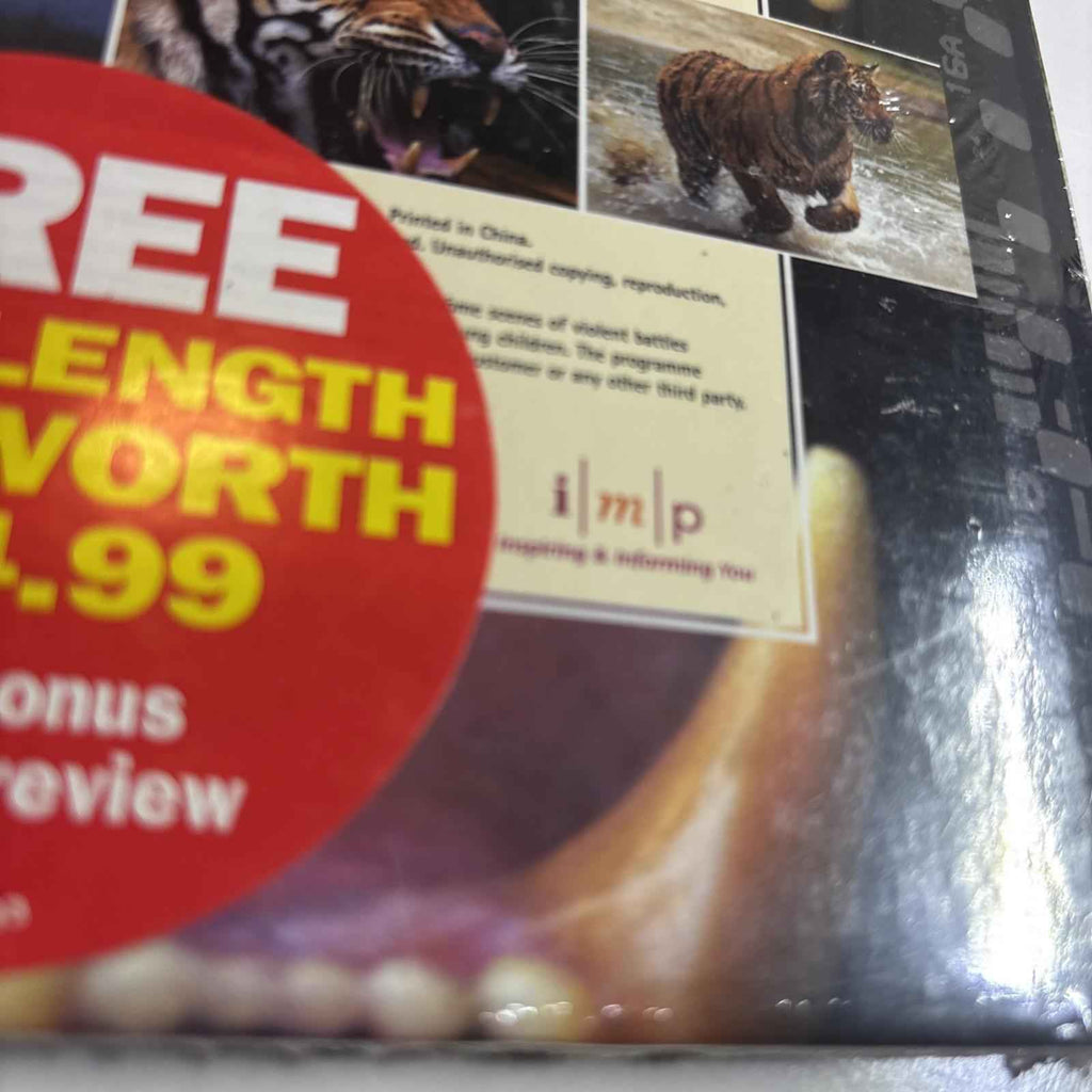 Swamp Tigers Natural Killers Predators Close Up New Sealed DVD