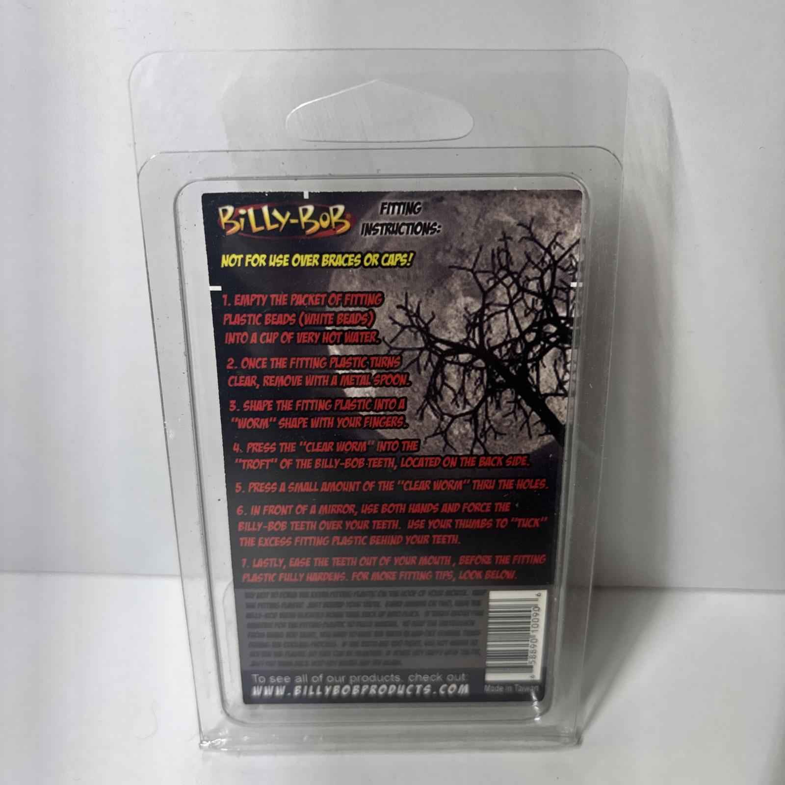 Fancy Dress Teeth Billy Bob Werewolf