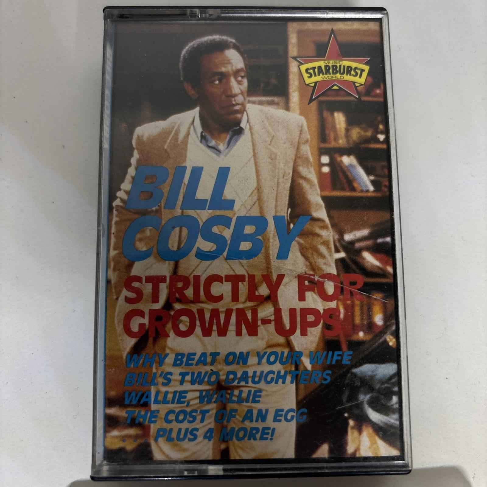 BILL COSBY Strictly For Grown UPS Original Stand Up Cassette Tape Free Postage O