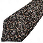 John & Lois Men's Tie with Ornate Pattern