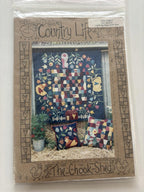 The Chook Shed - Country Life - Patchwork Wall Hanger Sew Stitch Vintage Craft - Come Sell Nearly Anything