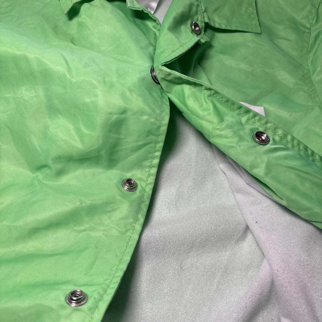 Genuine New Dead Studios Jacket  Box Logo Long Sleeve Green Y2K Size 2 (S/M)