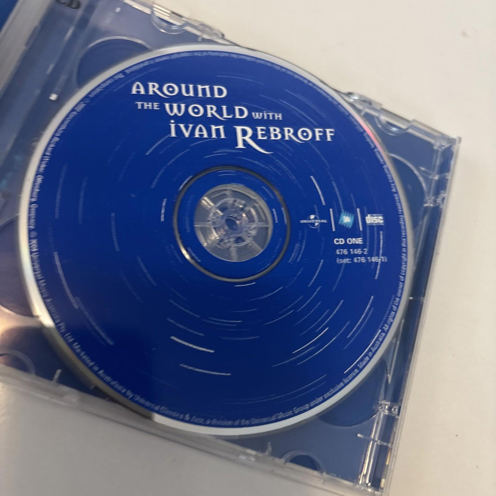 Around The World With Ivan Rebroff - Album 2 CD Set Signed Copy Autograph - Come Sell Nearly Anything