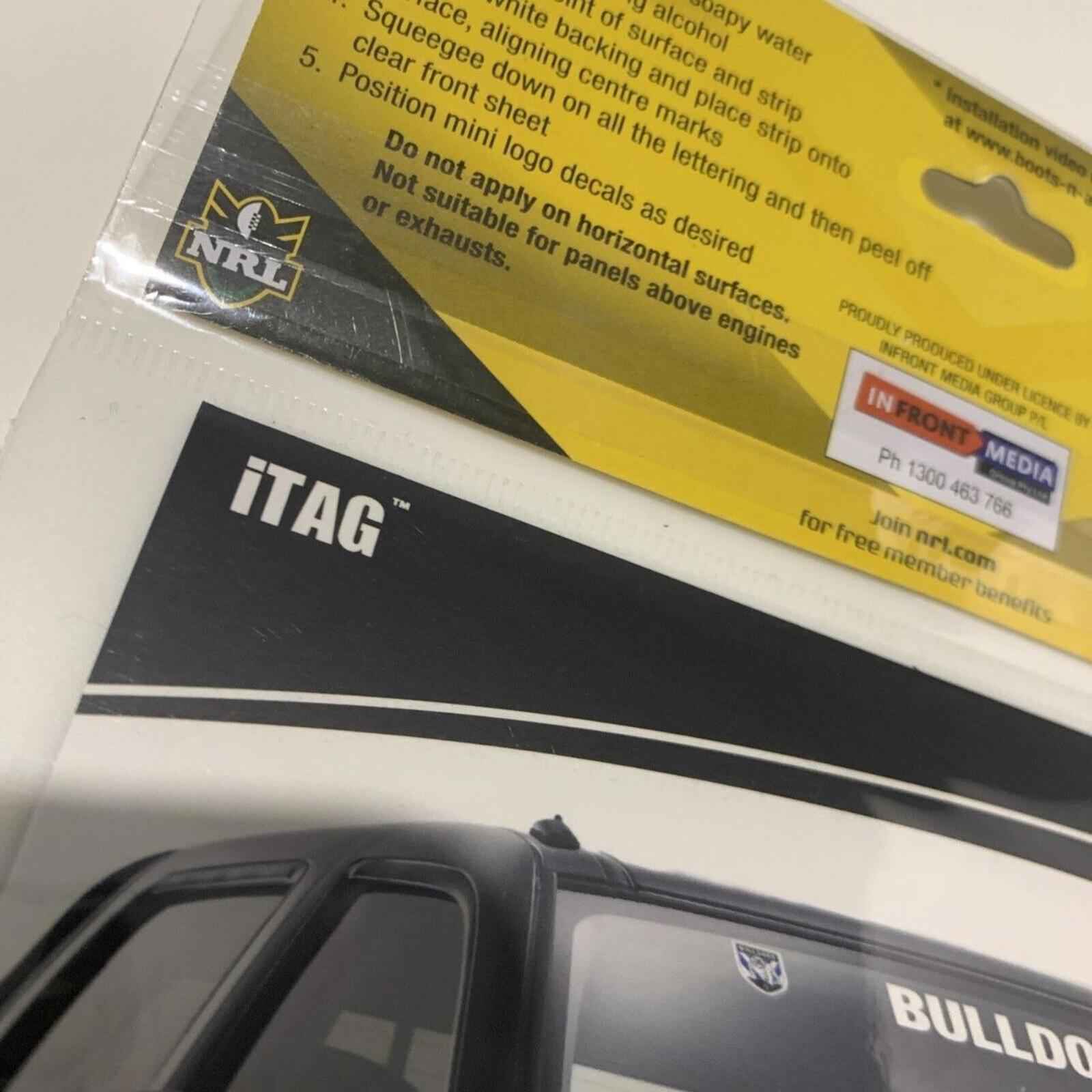 Canterbury Bulldogs BIG Car Window Decal Vinyl Sticker LETTERING Mancave Gifts.