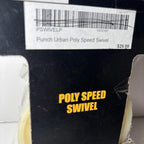 NEW Punch Poly Speed Swivel Damaged Packaging Item New