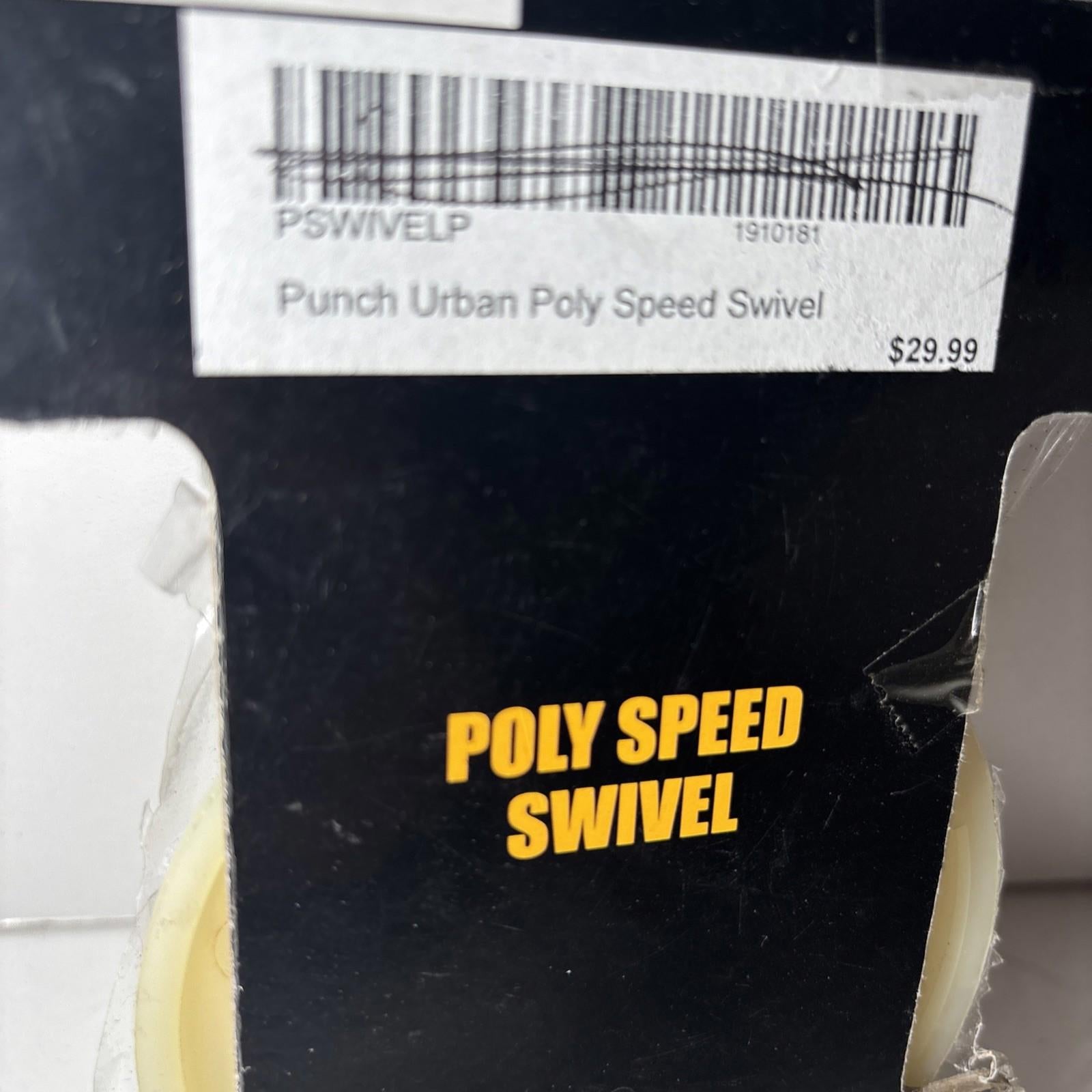 NEW Punch Poly Speed Swivel Damaged Packaging Item New