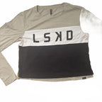 LSKD Men's Long Sleeve Color Block T-Shirt - Come Sell Nearly Anything