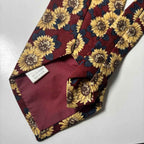 Zoloft Handmade Sunflower Pattern Men's Tie