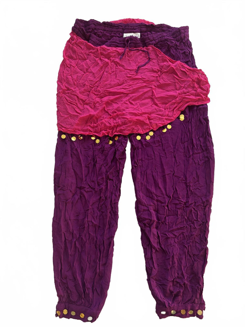 Banjara Women's Casual Rayon Pants with Embellished Waist - Come Sell Nearly Anything