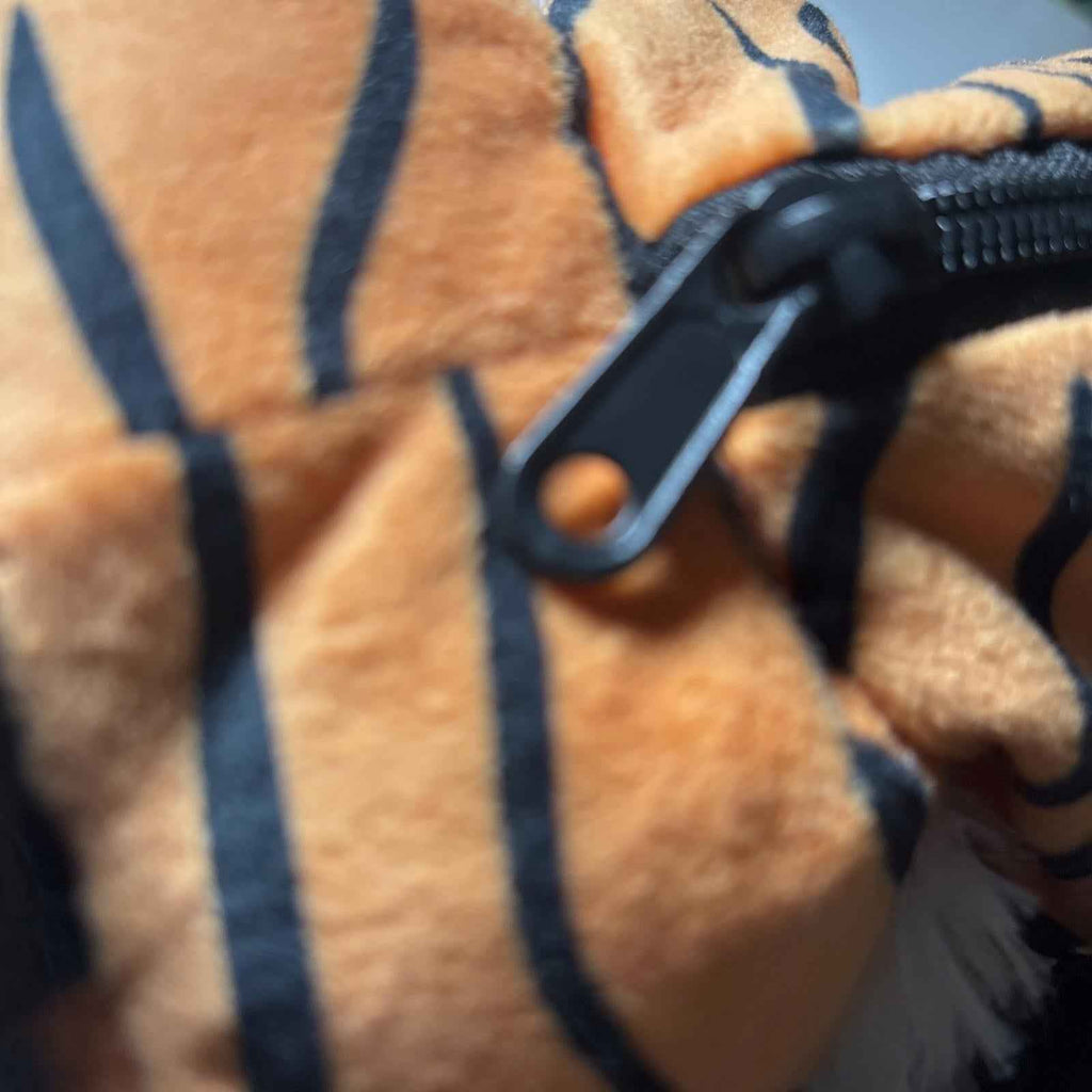 Vintage Chupa Chups Lollipops Candy Plush Tiger Kids Backpack Window Tummy