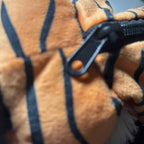 Vintage Chupa Chups Lollipops Candy Plush Tiger Kids Backpack Window Tummy