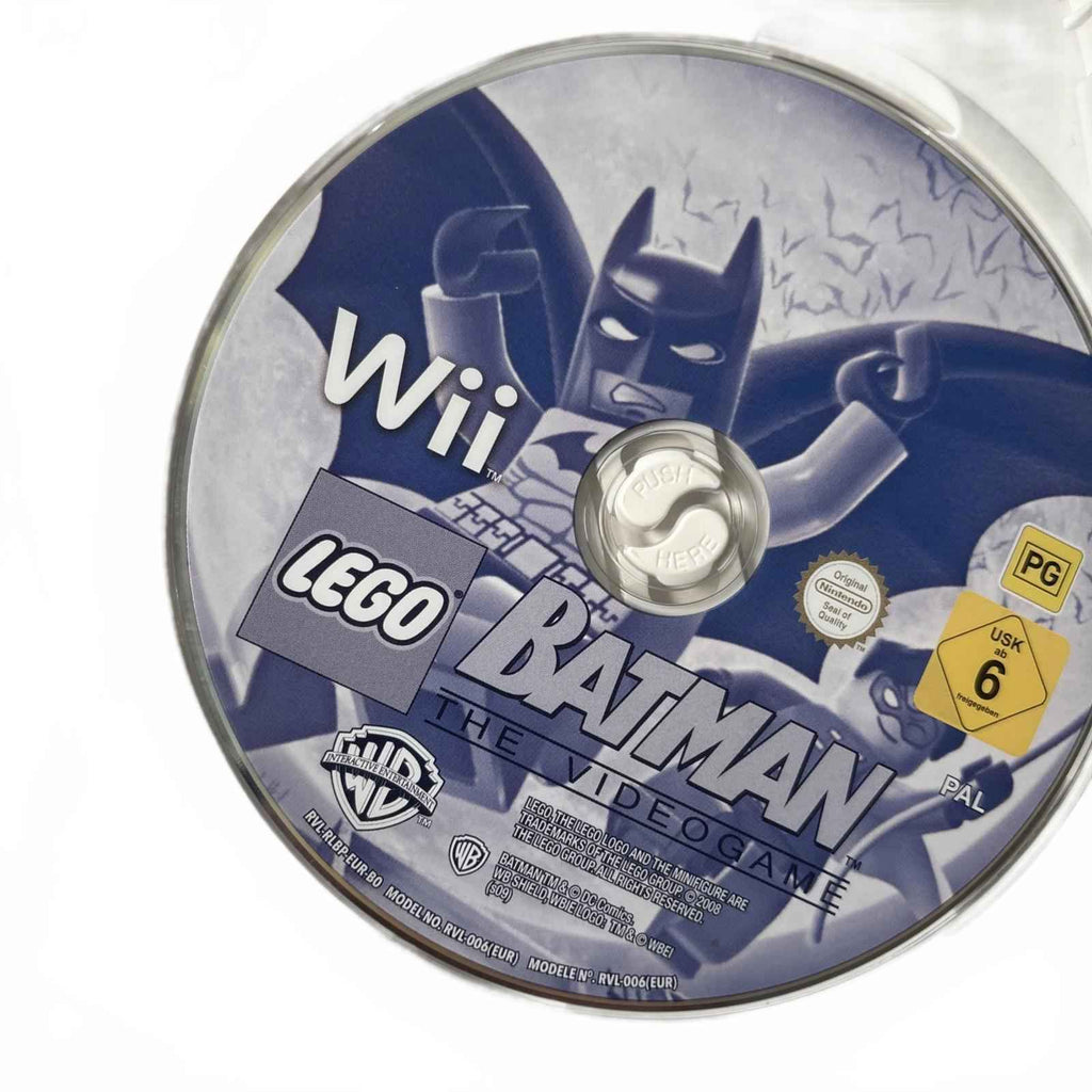 Lego Batman The Video Game - Nintendo Wii Complete PAL