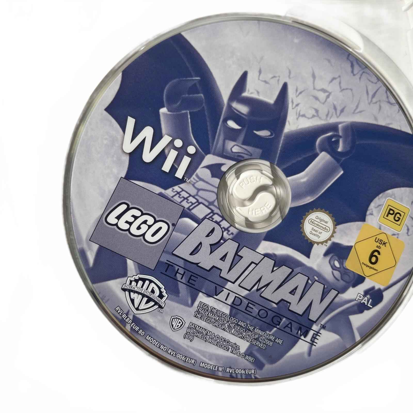 Lego Batman The Video Game - Nintendo Wii Complete PAL
