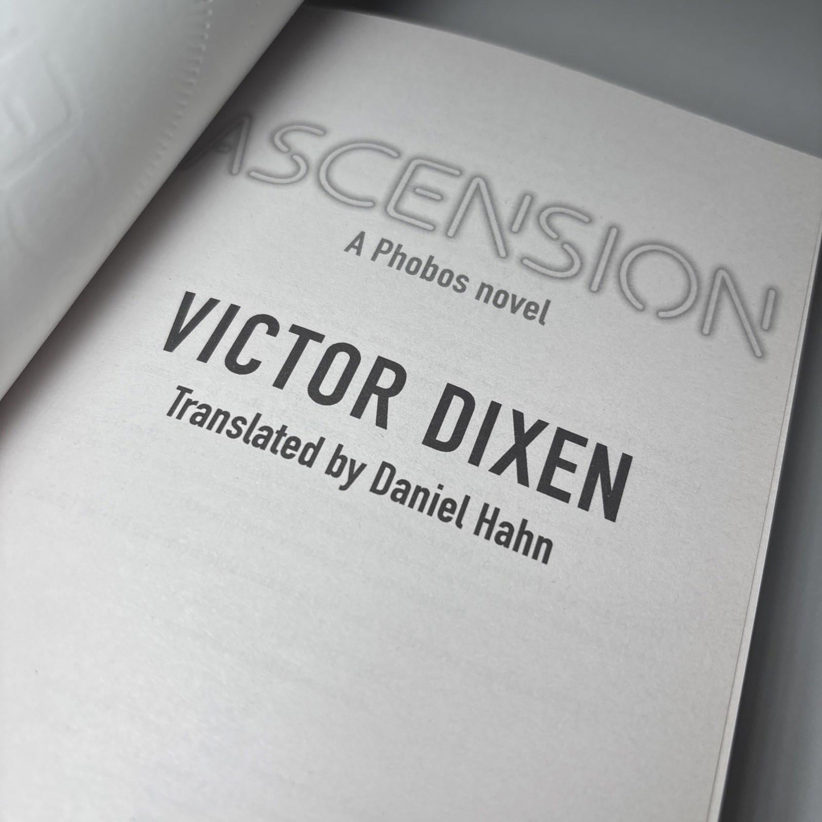 Ascension: A Phobos novel by Victor Dixen (English) Paperback Book - Come Sell Nearly Anything