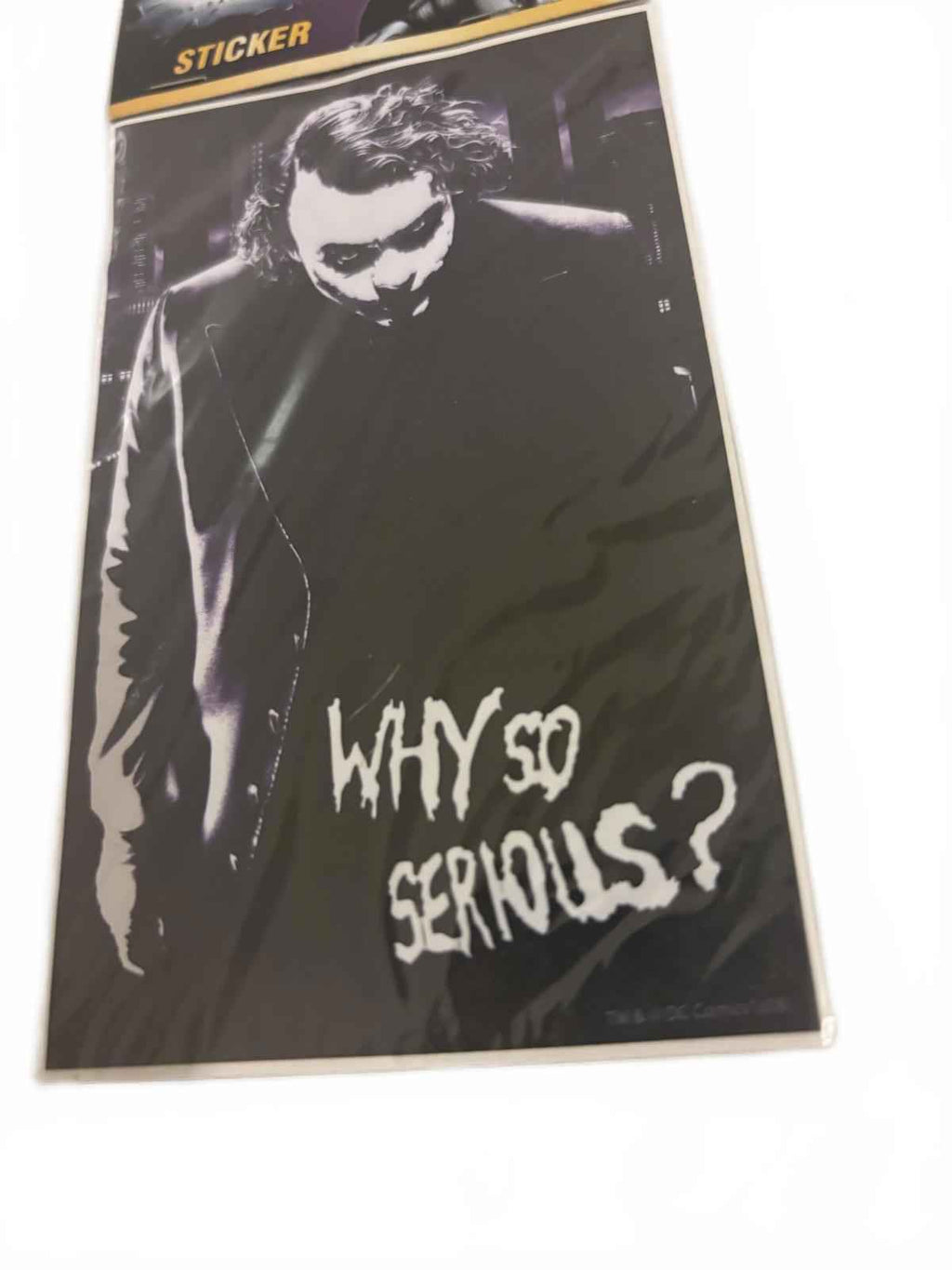 Batman Joker 'Why So Serious?' Sticker