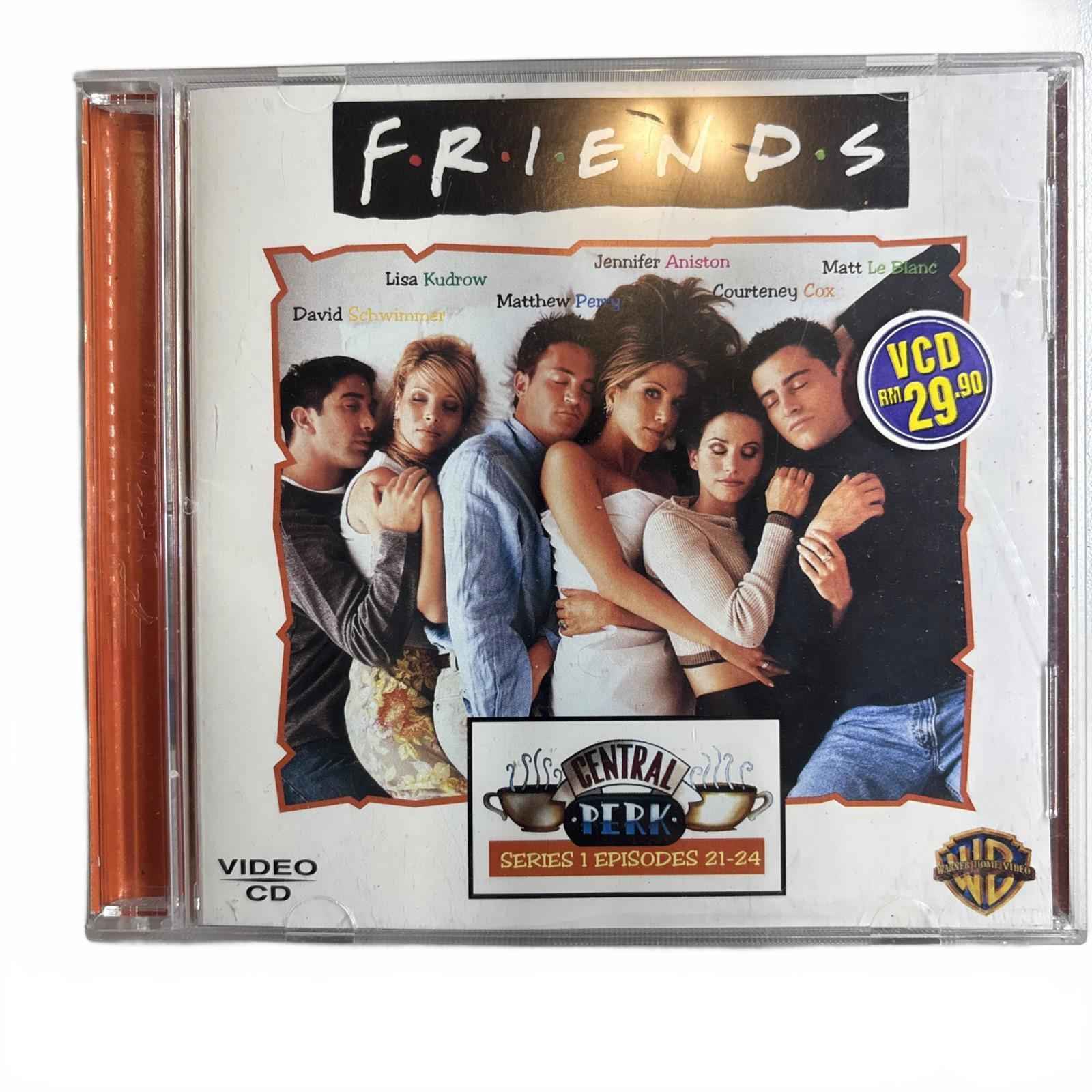Mega Rare 1994 Friends Season 1 Episodes 21-24 Original Video CD VCD Set HTF OOP