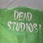 Genuine New Dead Studios Jacket  Box Logo Long Sleeve Green Y2K Size 2 (S/M)