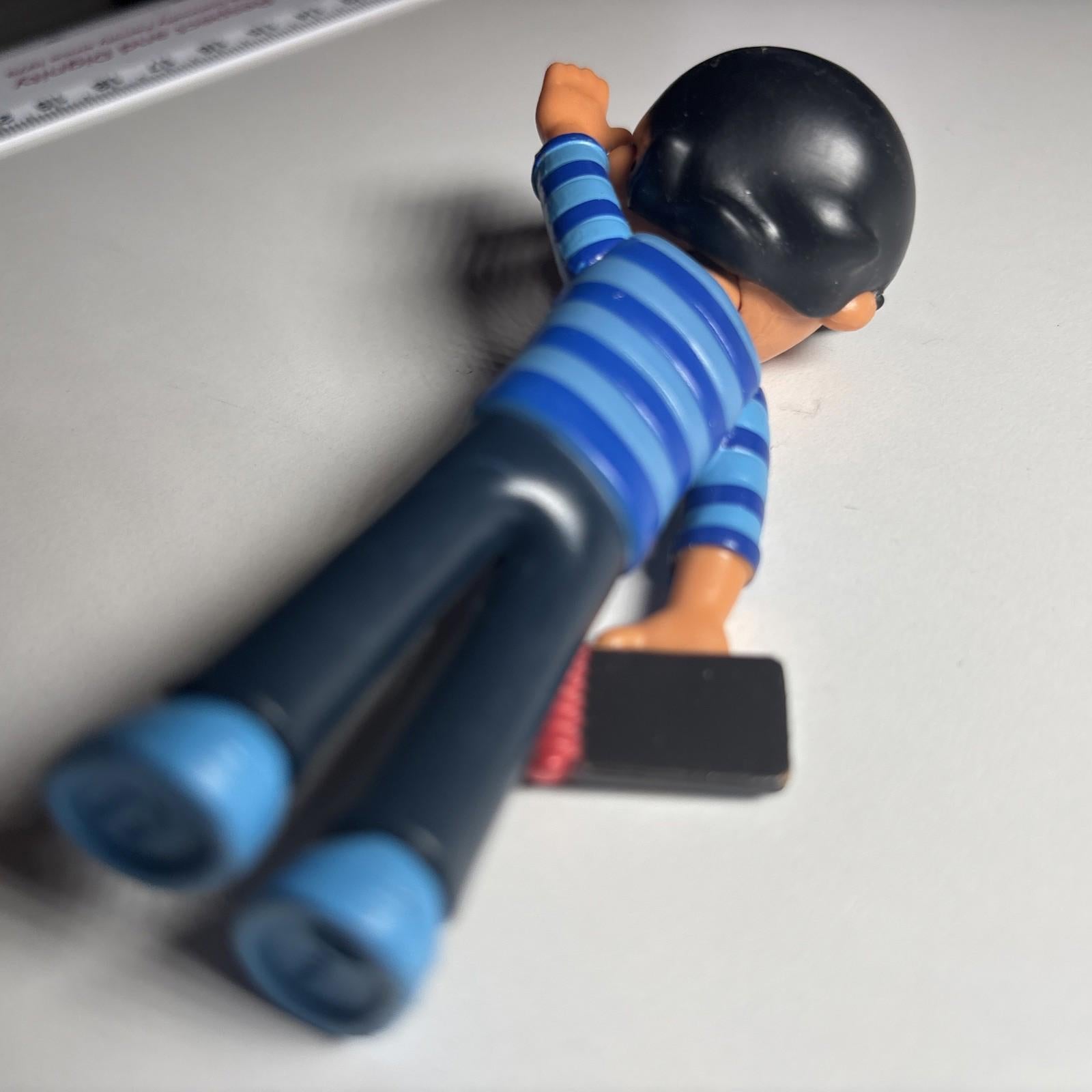 Blue's Clues Josh Figure Holding Notebook & Waving 4” 2019 Viacom