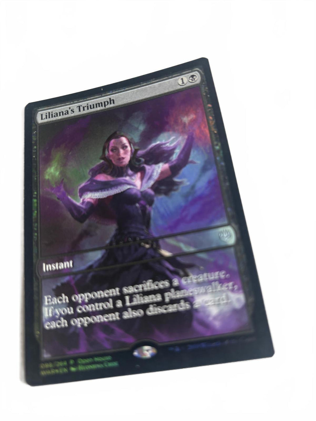 MTG Liliana's Triumph  084/264 Foil War of the Spark Near Mint