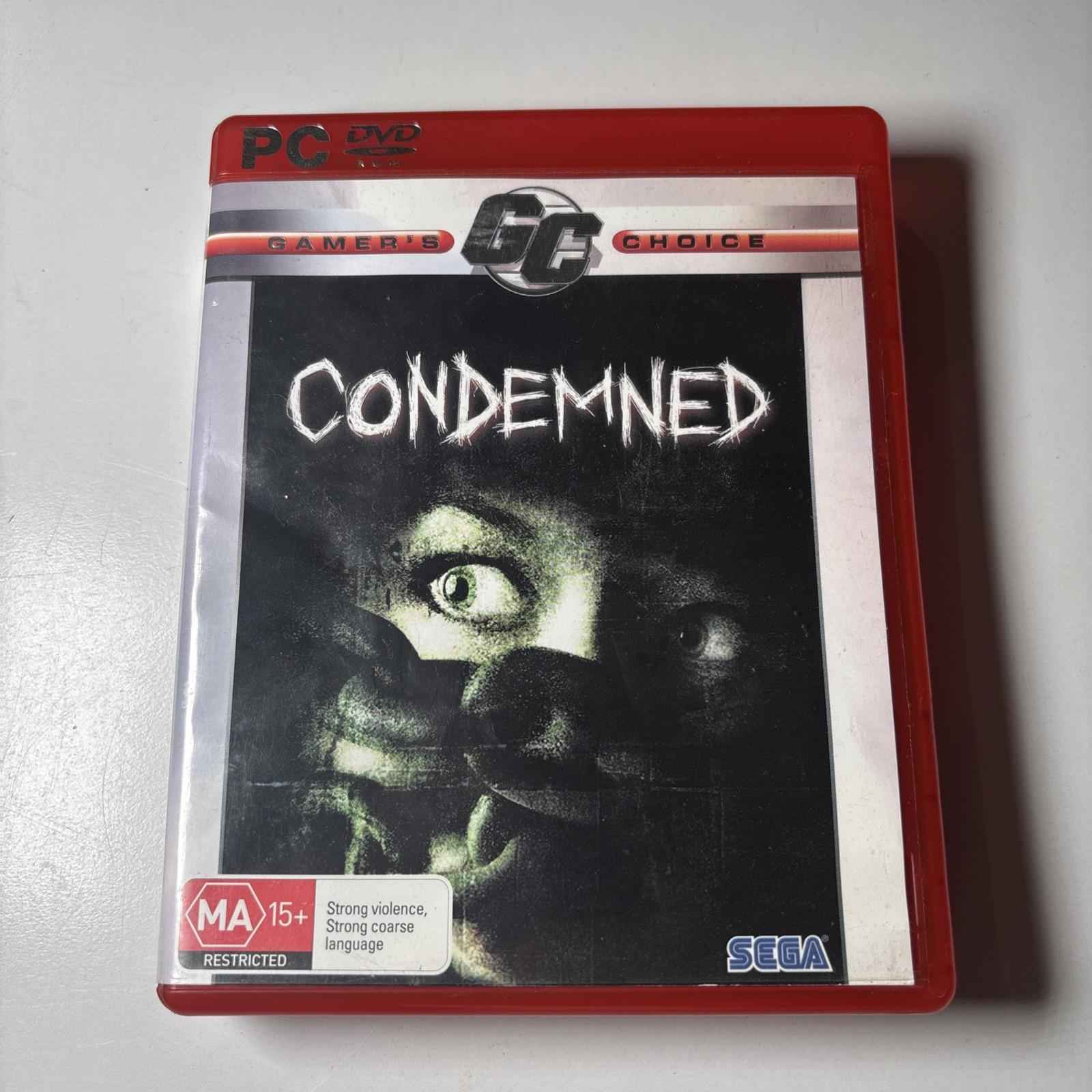 Condemned (SEGA) PC CD-ROM Game for Windows XP, 2000, Vista