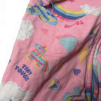 Tradie Baby Sleepwear Pink Size 0000 Rainbow Print Footed Pajamas