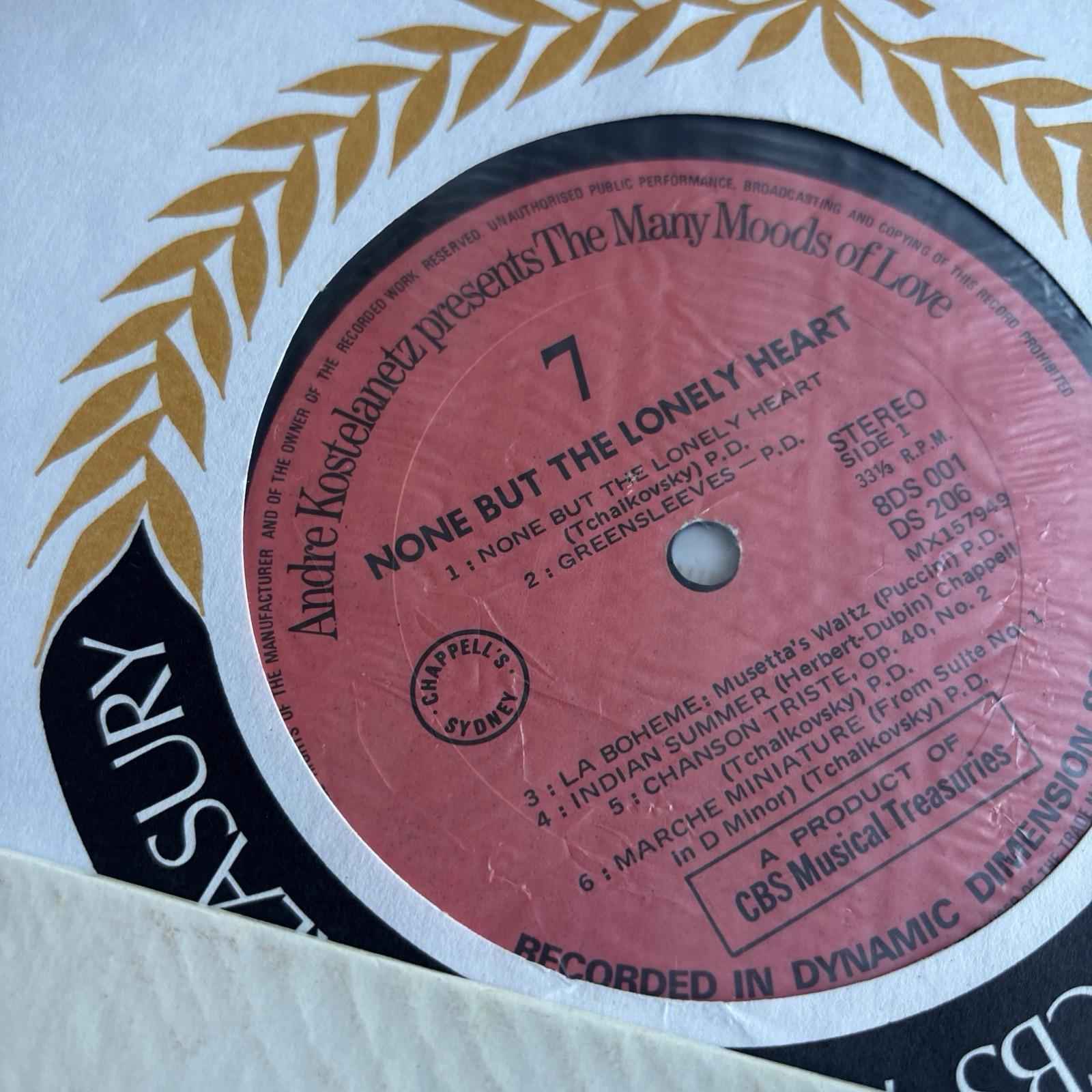 Andre Kostelanetz The Many Moods of Love 7 LP Vinyl Record Album Music Box Set