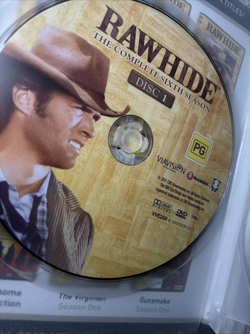 RAWHIDE The Complete Sixth (6) Season DVD Set Region 4 Clint Eastwood TV Series - Come Sell Nearly Anything