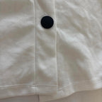 T.C.N Women's Long Sleeve Button-Down Dress Shirt - Black & White Colorblock, XL - Come Sell Nearly Anything