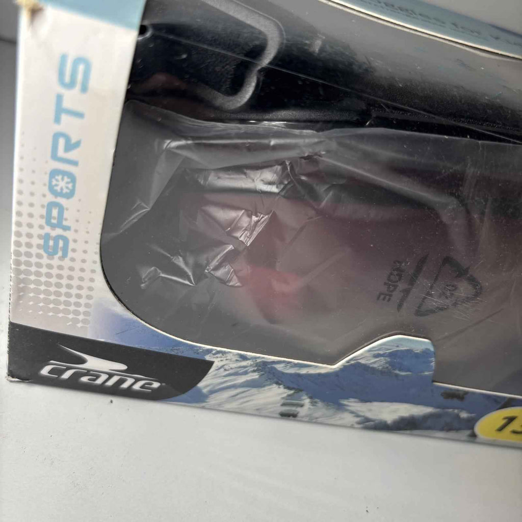 Crane Ski Goggles For Kids with Exchangeable Lenses Dark Mirrored & Pink Lenses