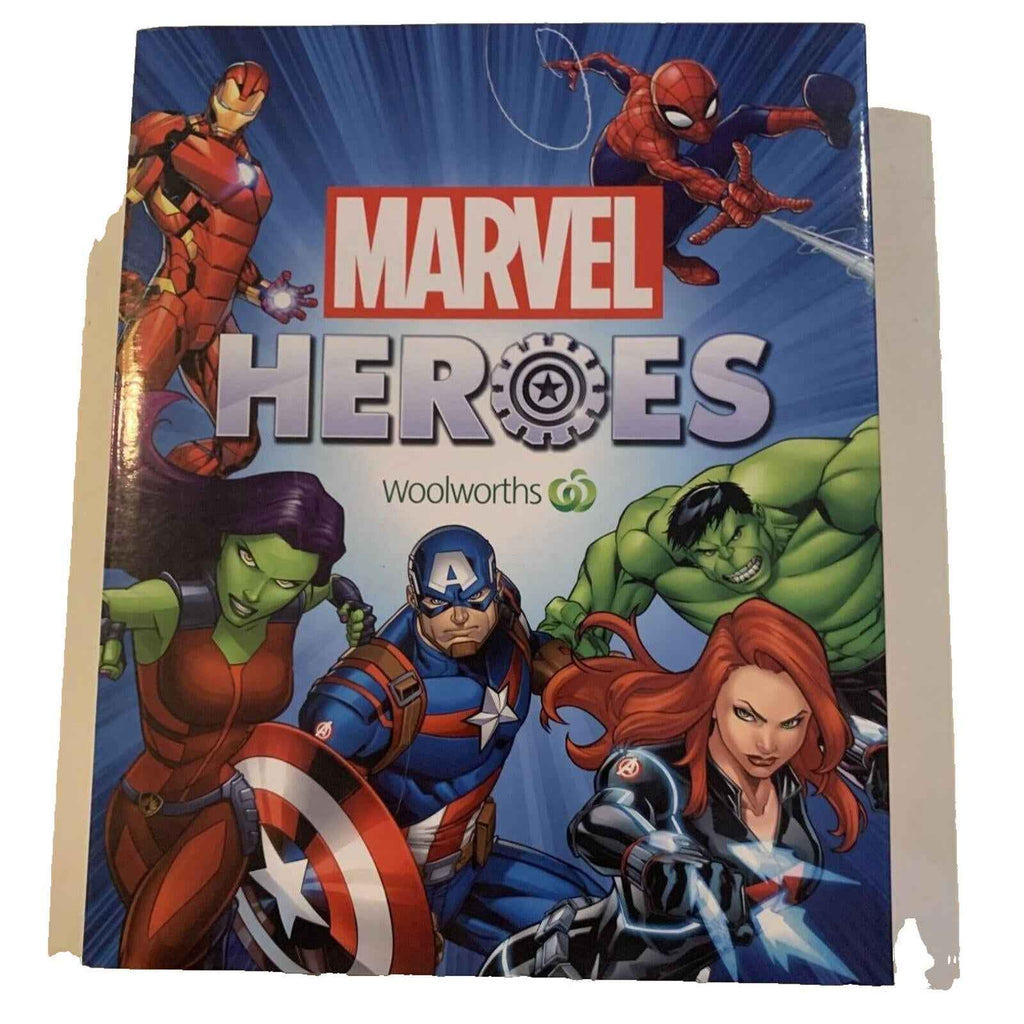 Woolworths Marvel Heroes Disc COMPLETE SET x42 Collector Case Album.