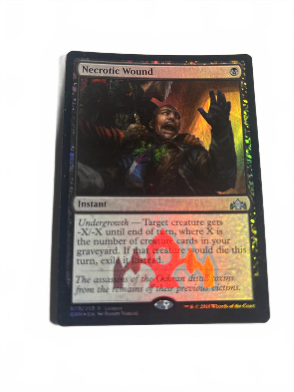 Necrotic Wound Foil Modern Masters Near Mint