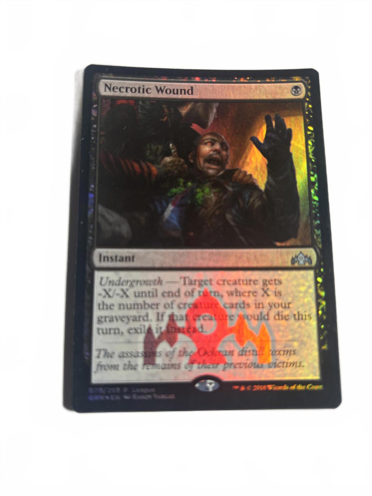 Necrotic Wound Foil Modern Masters Near Mint
