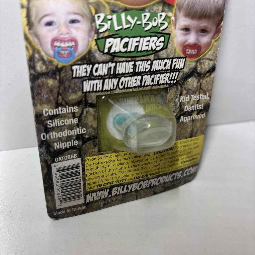 Gator Baby Pacifier Halloween Original Billy Bob Boy Girl - Brand New