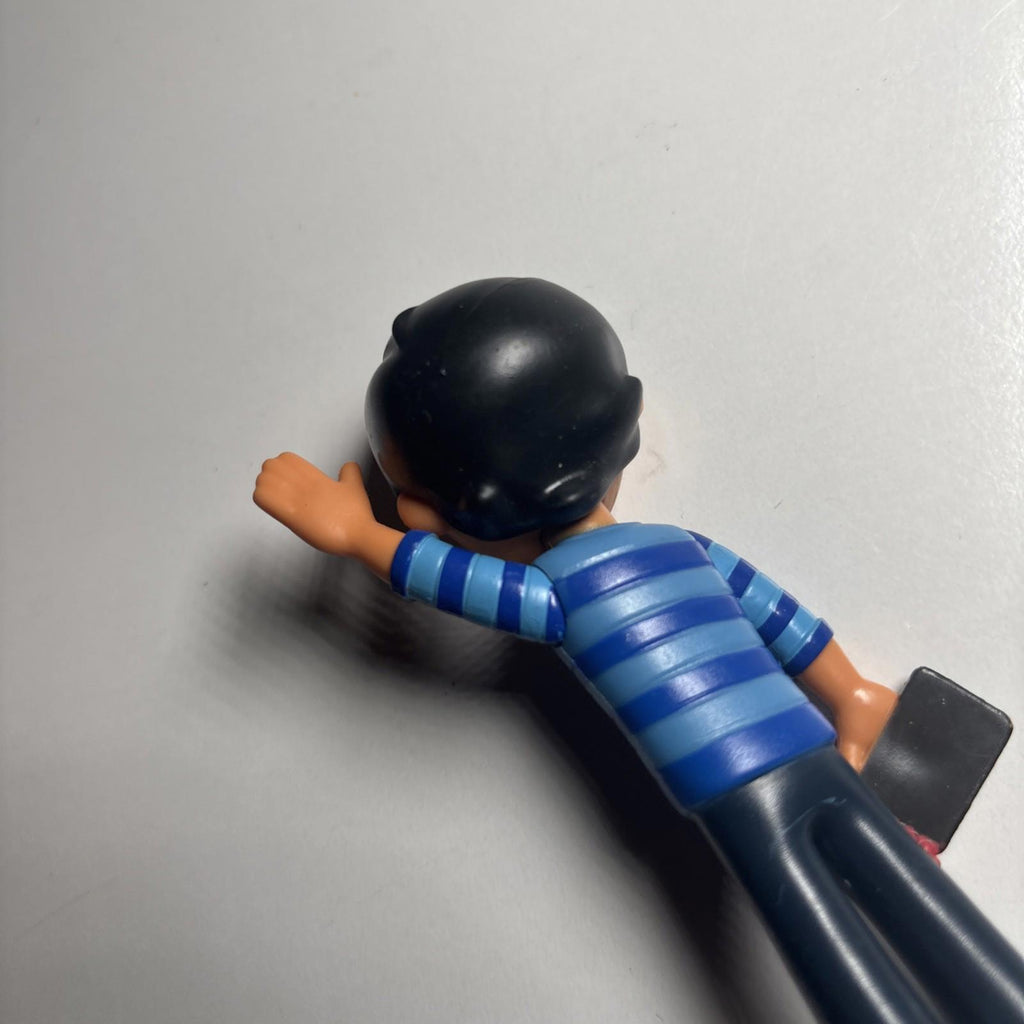 Blue's Clues Josh Figure Holding Notebook & Waving 4” 2019 Viacom