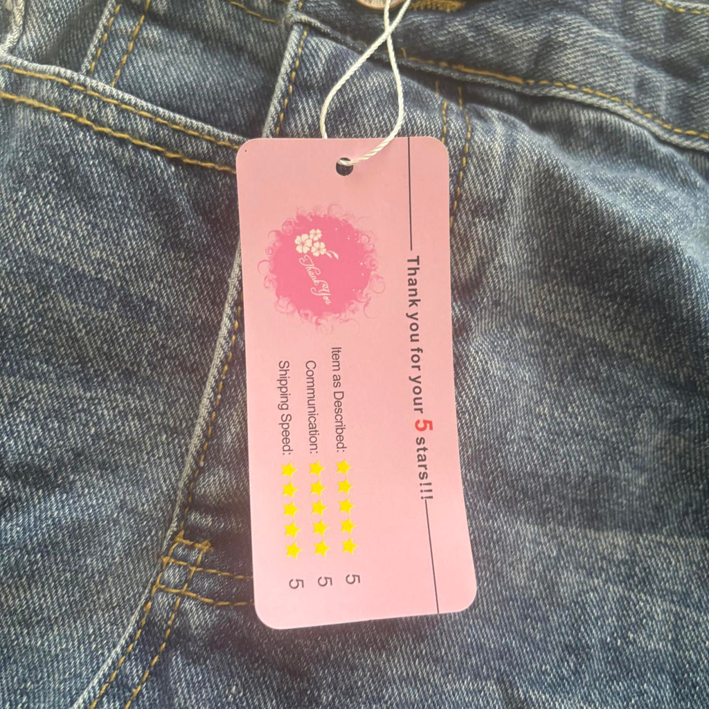 Distressed Denim Skirt Women's Size 2XL - Come Sell Nearly Anything