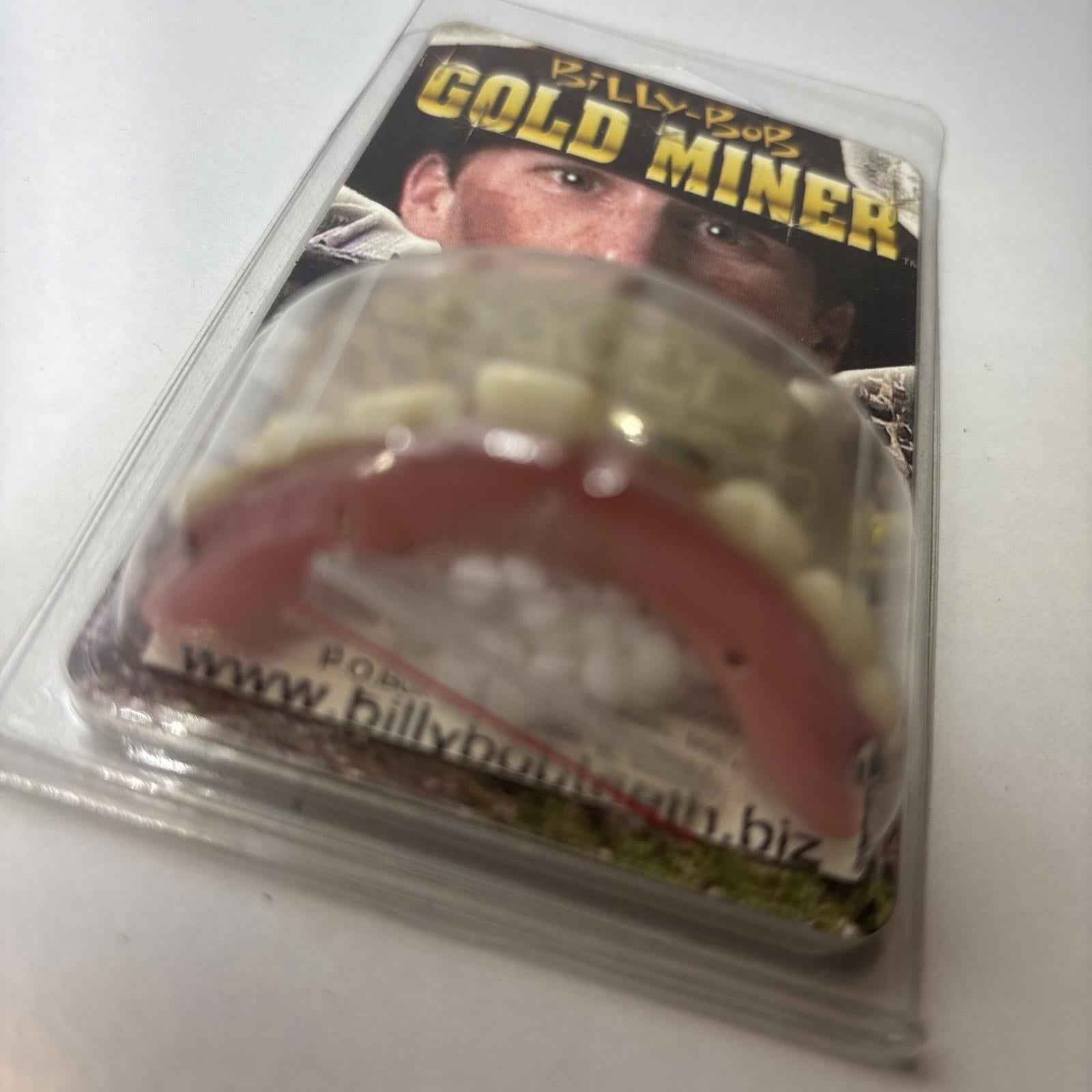 Gold Miner Tooth Hillbilly False Teeth Costume Accessory Billy Bob Novelty - New