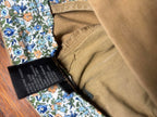 Oxford women's Khaki Pants with Floral Inner Lining - Come Sell Nearly Anything