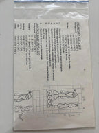 The Chook Shed - HO HO HO - Patchwork Wall Hanger Sew Stitch Vintage Craft - Come Sell Nearly Anything