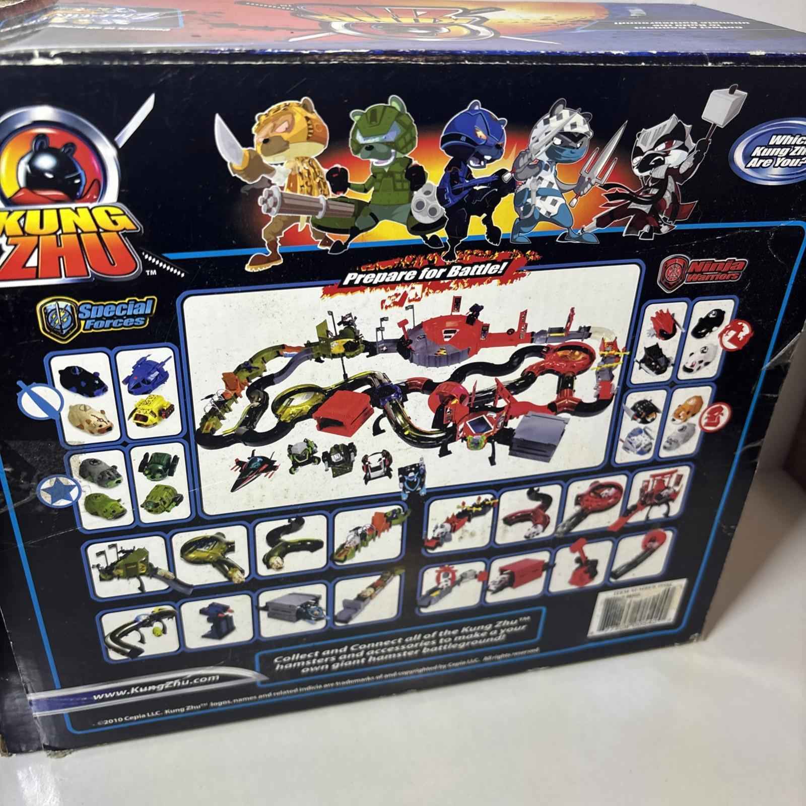 KUNG ZHU PETS SPECIAL FORCES TRAINING GROUND AGES 4+ 2010 SEALED Inside