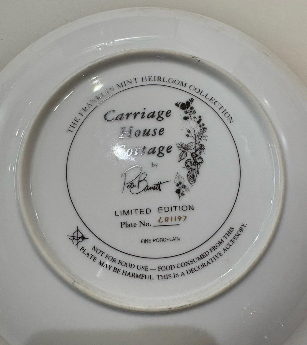 Franklin Mint Heirloom Collection, Carriage House Cottage