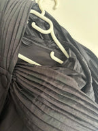 Black Rothco Large Layered Black Hooded Raincoat Spots Reversable Goth Rain Coat Parkas - Come Sell Nearly Anything