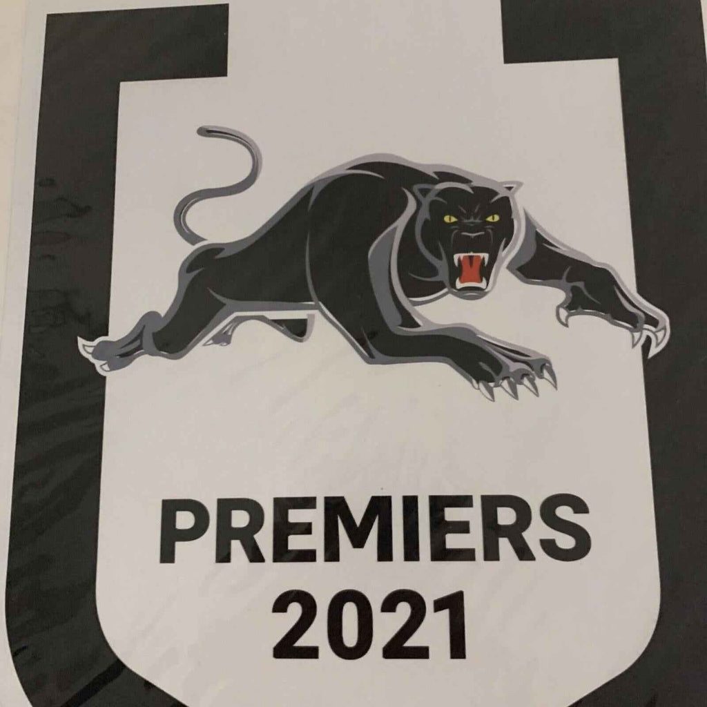 NRL Penrith Panthers 2021 Premiers MEGA Car Decal / Sticker - FREE POST. 25cm