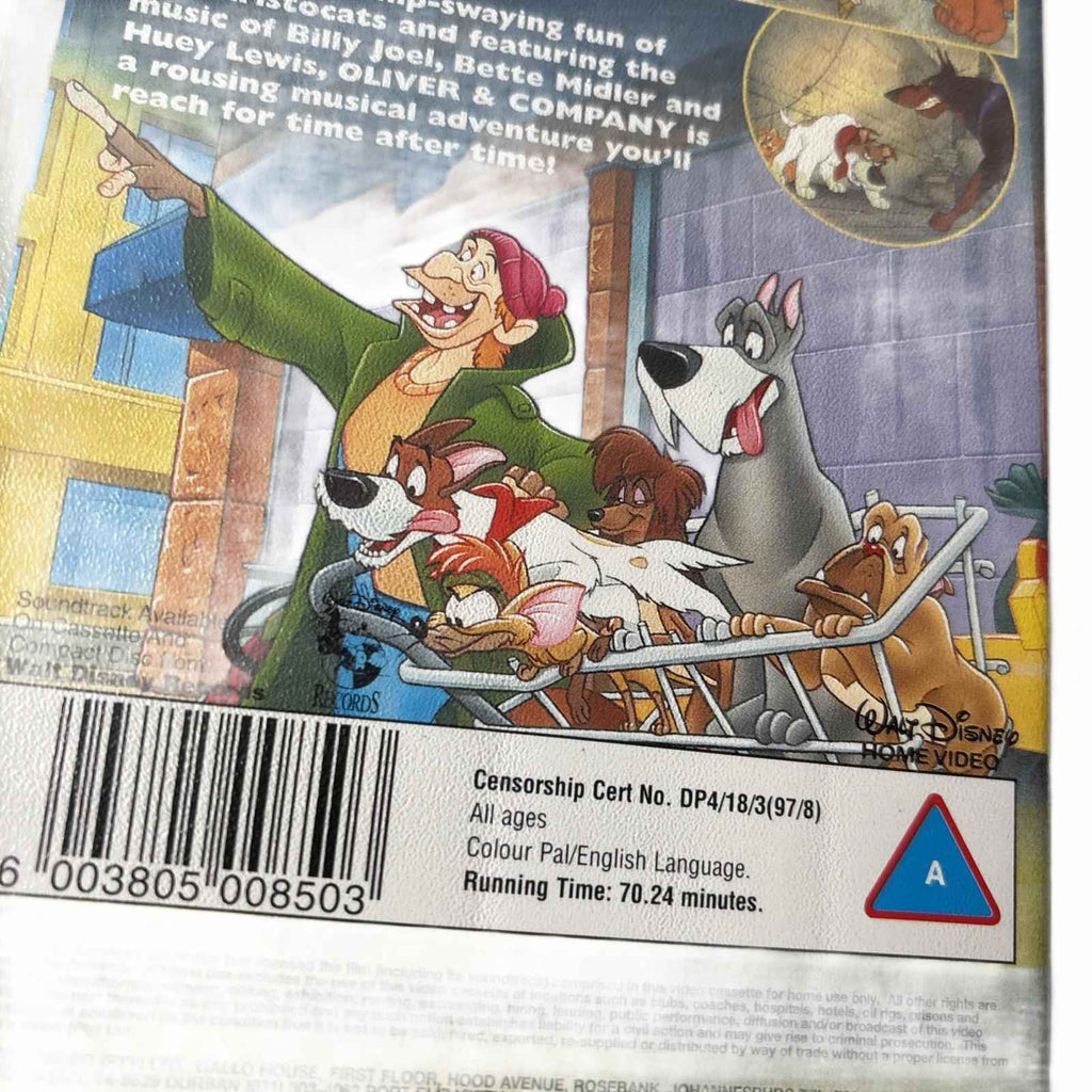 Walt Disney : Oliver and Company  (VHS 1997)